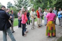 Giftpflanzen aus der Kriminalgeschichte - 03 Teilnehmer der Exkursion (Bildautor: Edda Rose)